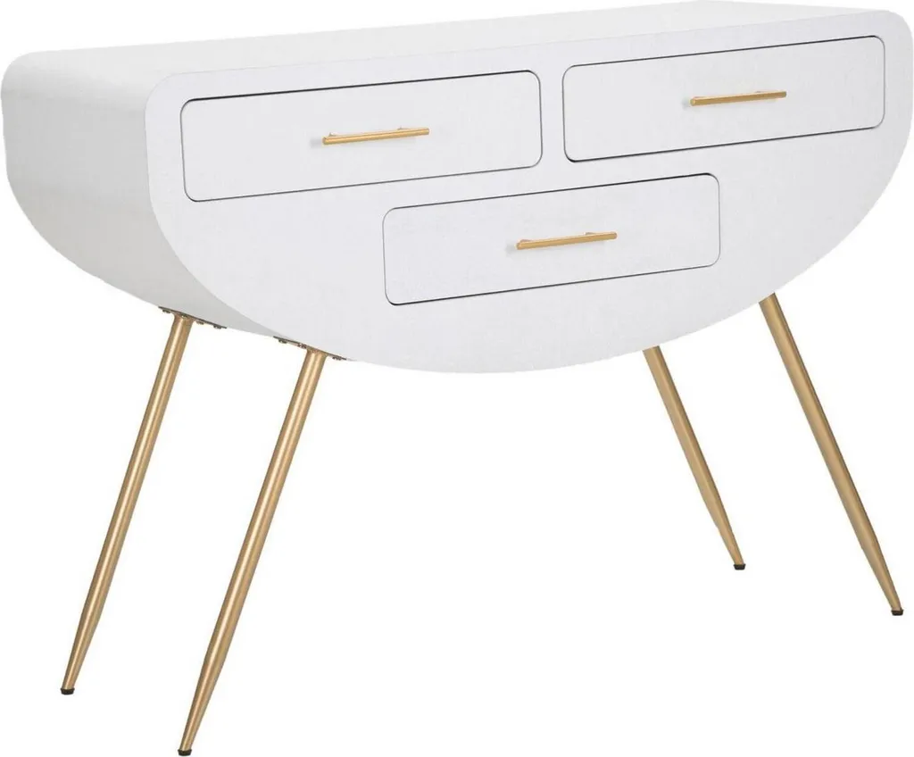 Console Stable 110cm Tomato Blanche - Fini le Désordre dans l'Entrée