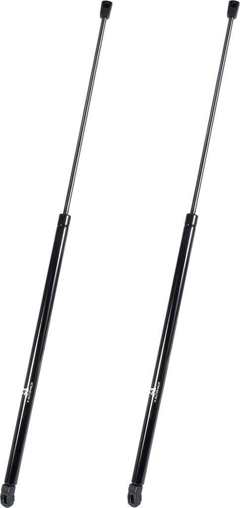 SG229026B,PM1117B 2stücke Motorhauben Gasdruckfeder Gasdämpfer auto ersatzteil Gesamtlänge 75.5cm / 29.72" Schwarz