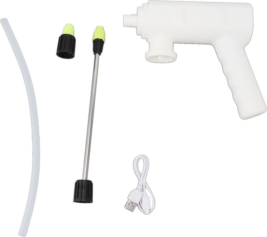 Elektrischer Pflanzensprüher Batteriebetriebener USB Wiederaufladbarer Handheld Automatischer Bewässerungssprühkopf mit Sprühstab für Haus und...