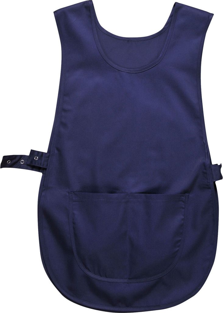 PORTWEST Überwurfschürze mit Tasche Gr. XXL (48/50) dunkelblau