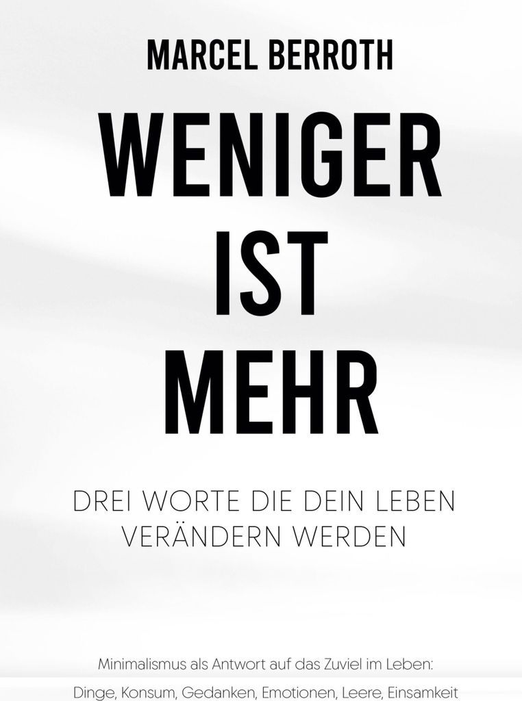 Weniger ist mehr
