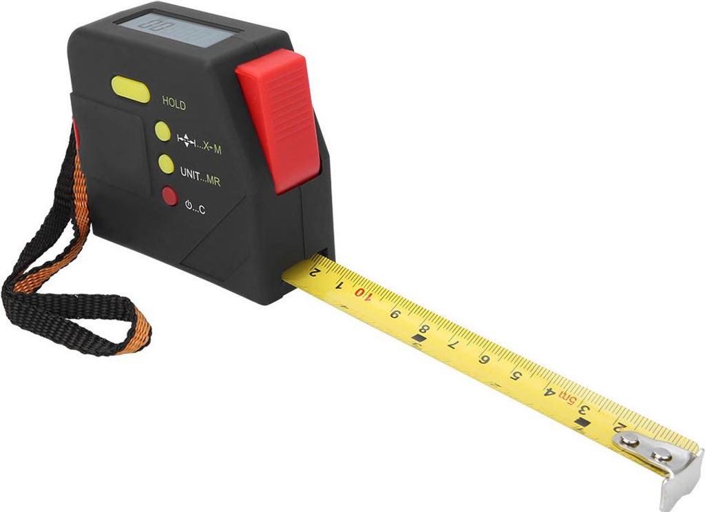 5m Digitales LCD Display Maßband Elektronisches Maßband Holzbearbeitung Lineal