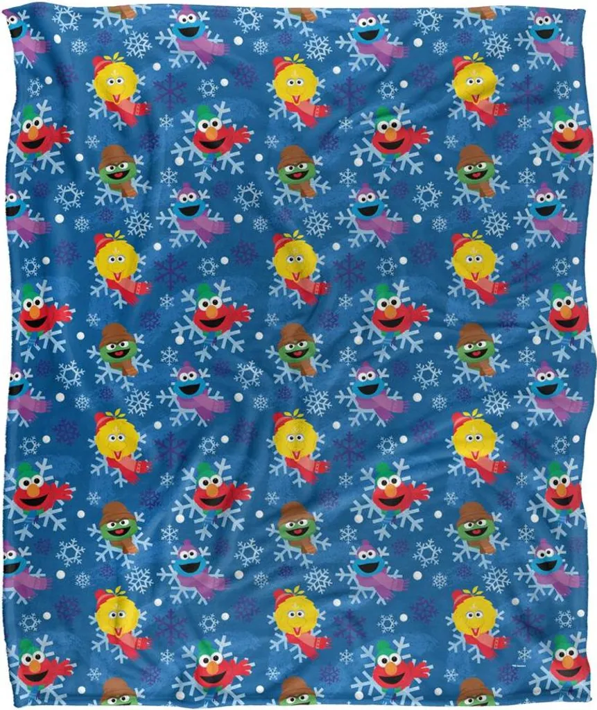 Couverture de Canapé Sesame Street Taille Unique pour Soirée TV