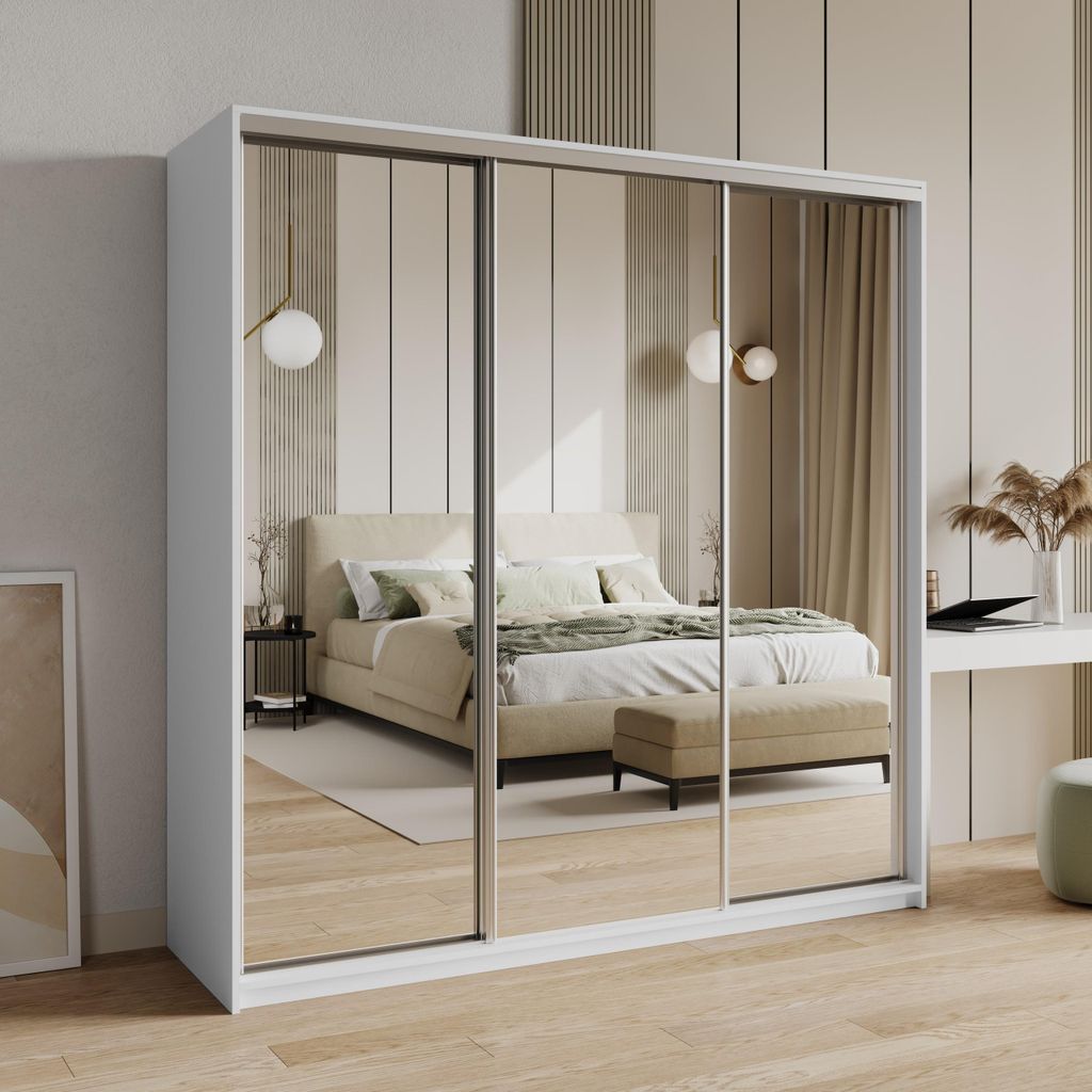 Masseno Schiebetürenschrank RIEN 180/205/60 cm Produktbild 