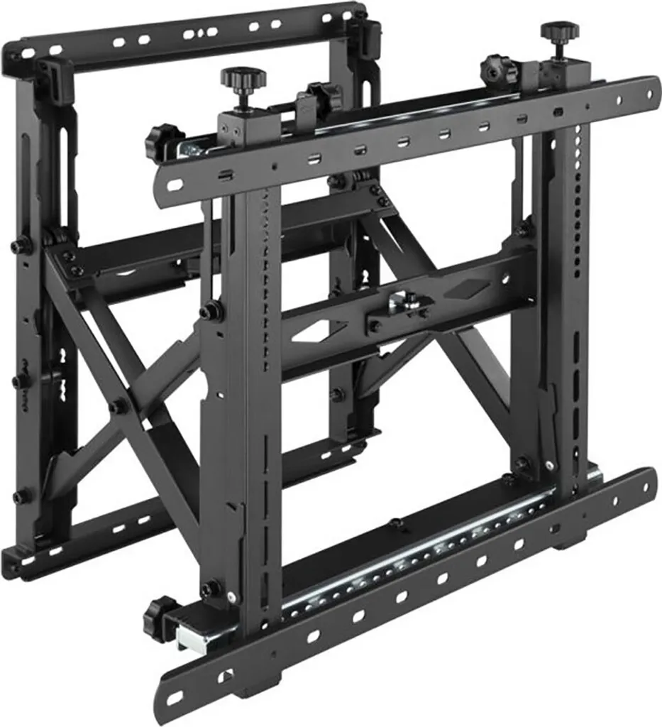 Support TV 70kg Ultra Résistant avec Fonction Push-In-Pop pour Maintenance