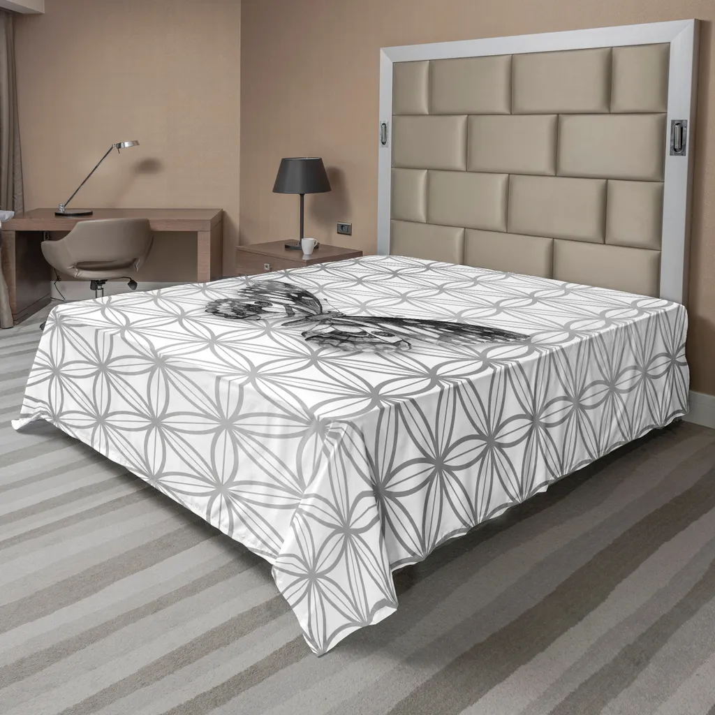 Lenzuolo Spirituale ABAKUHAUS Farfalle - Comfort Zen per la Camera