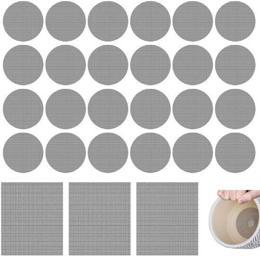 Coussinets en polyamide gris blanc noir 100 pièces protection sol