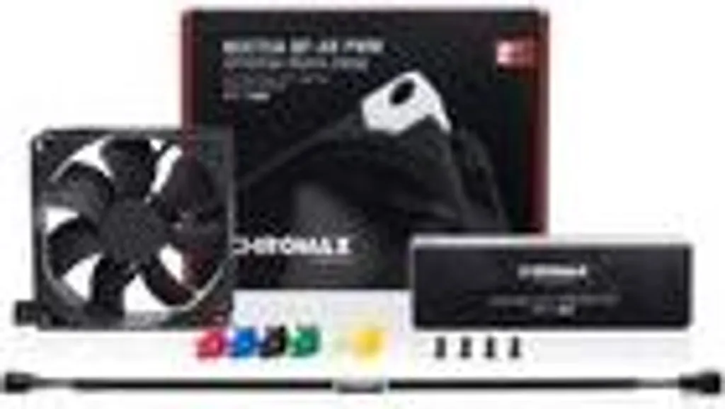 Ventilateur de boîtier 92mm Noctua noir pour PC compact - 13