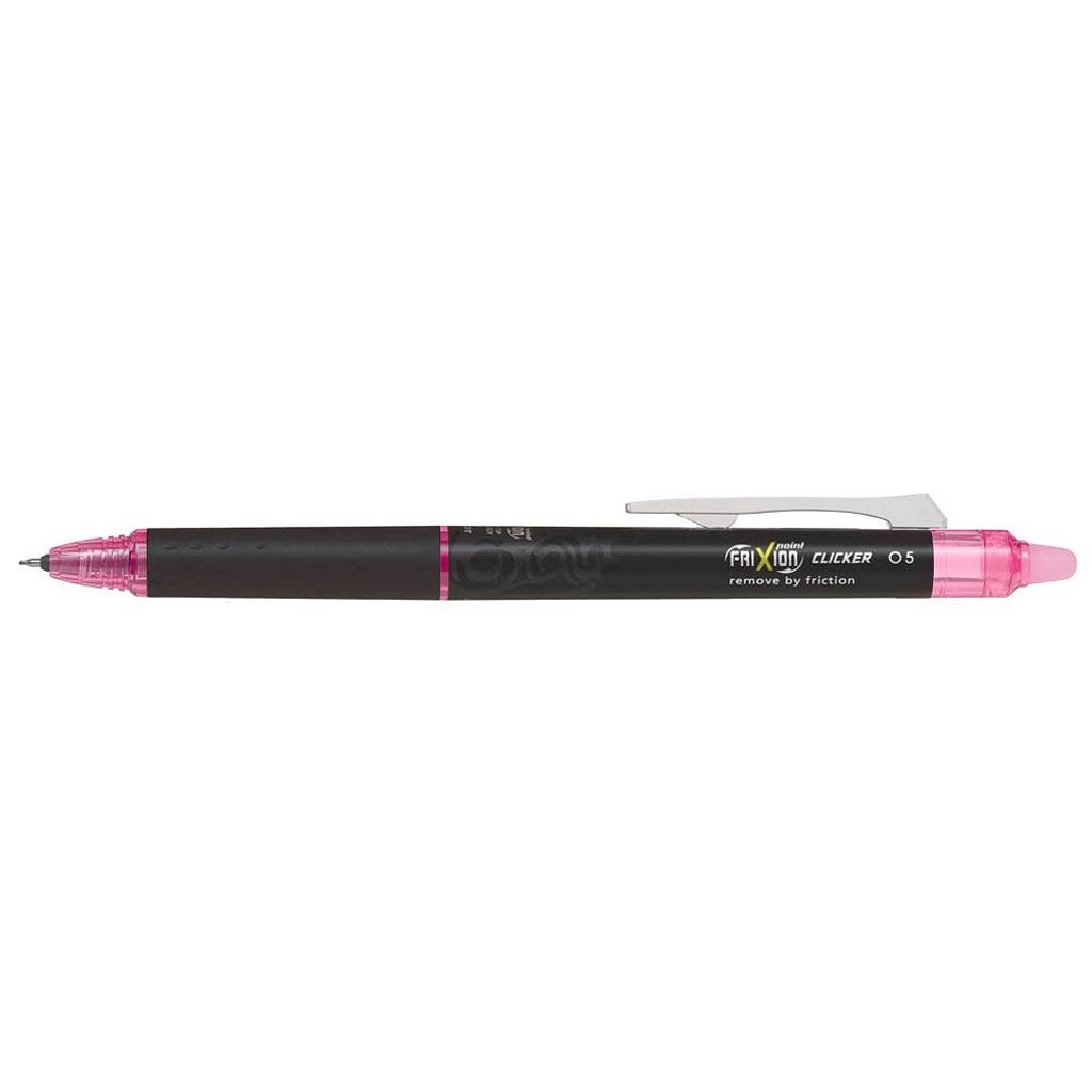 PILOT Tintenroller FRIXION POINT CLICKER Strichstärke: 0,25 mm pink