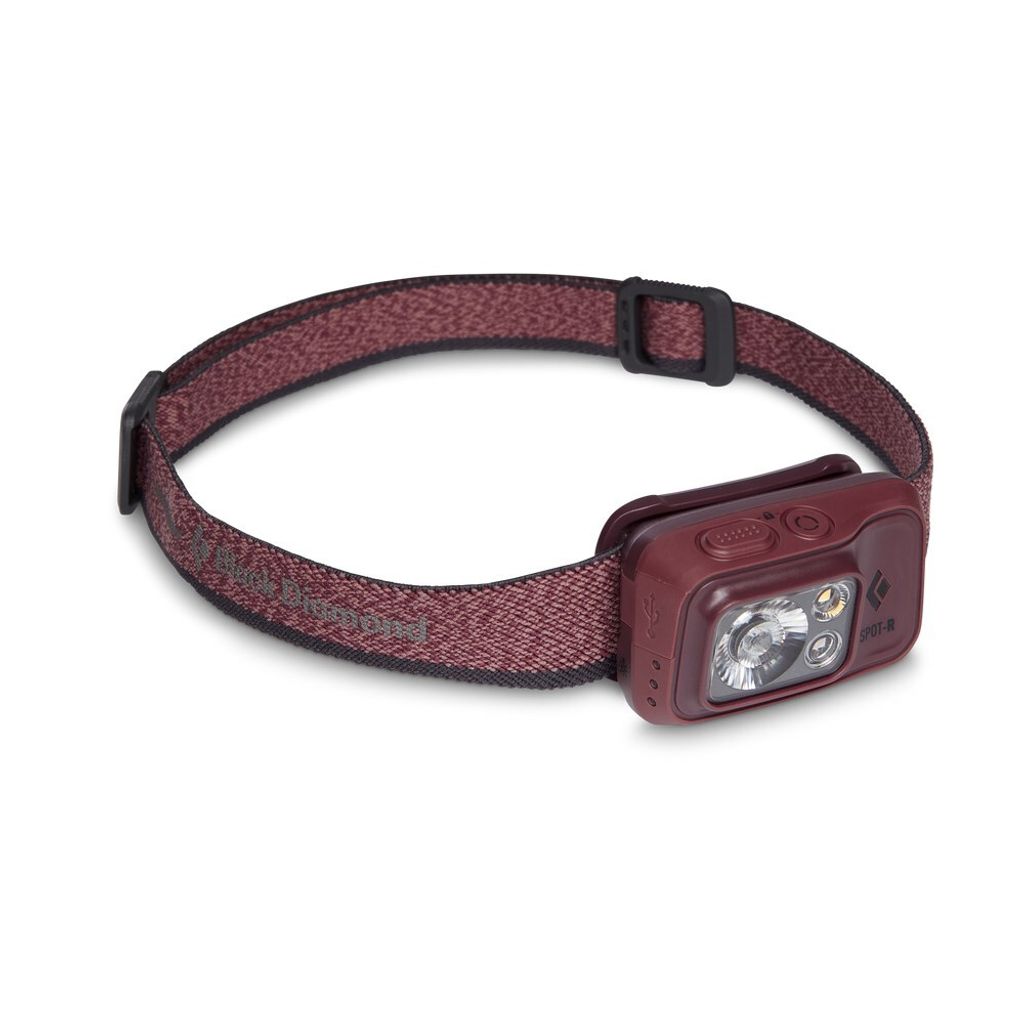 Black Diamond Spot 400-R - Stirnband-Taschenlampe - Bordeaux - Tasten - 1 m - IP67 - 400 lm