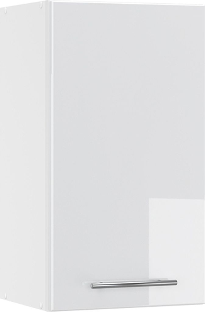 Hängeschrank Vicco Fame-Line Weiß Hochglanz 40 cm, Model Produktbild 