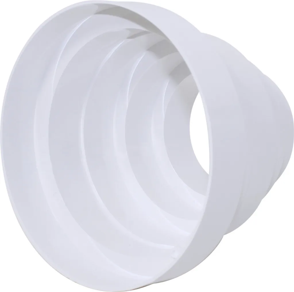 Réducteur de base 80 - 150 mm pour raccordement tubage flexible de toit