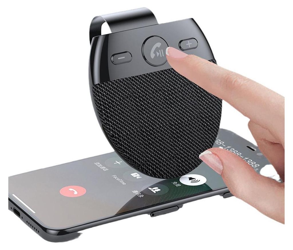 Bluetooth-Freisprecheinrichtung mit Musikplayer und Produktbild 