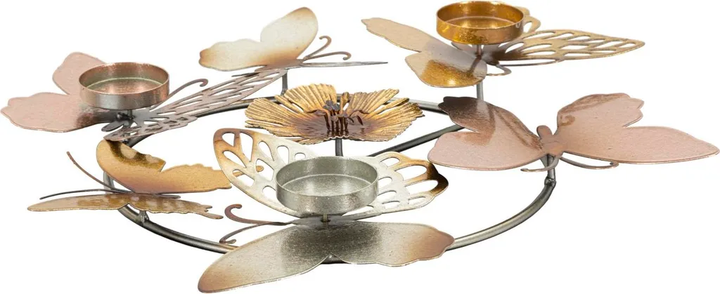 Luminaire 3-Flammes Étincelle Multicolore en Métal Mauro Ferretti