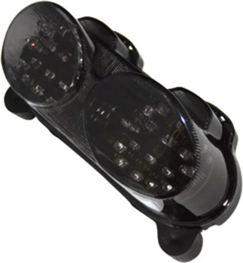 Feu arrière Highsider fumé LED avec clignotants pour Kawasaki