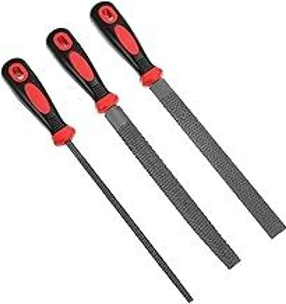 Set Lime e Raspe 3 Pezzi per Fai da Te - Acciaio T12 Antiscivolo
