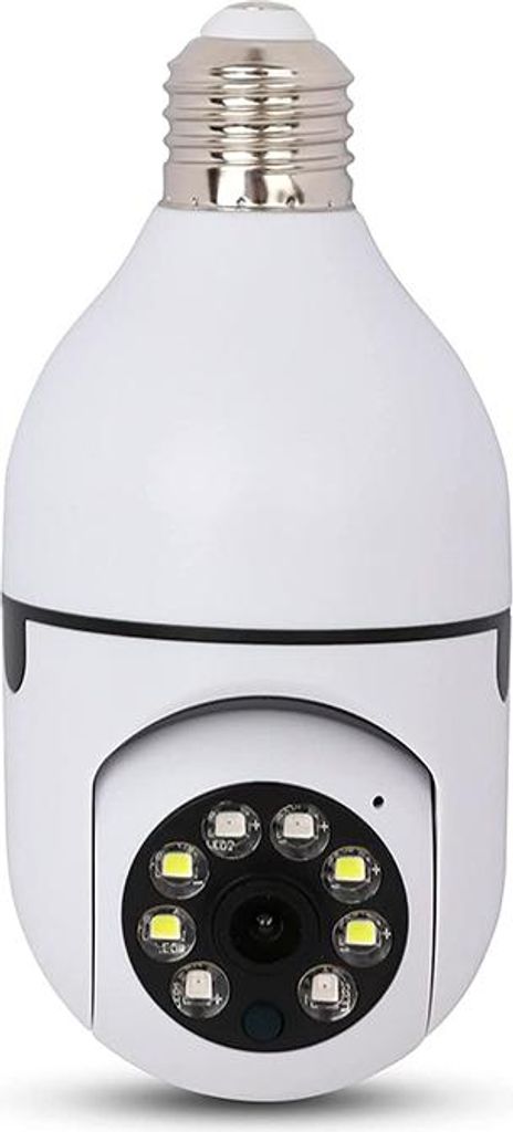 Bezpečnostná kamera v tvare žiarovky 360° WiFi – Full HD Obrázok produktu 