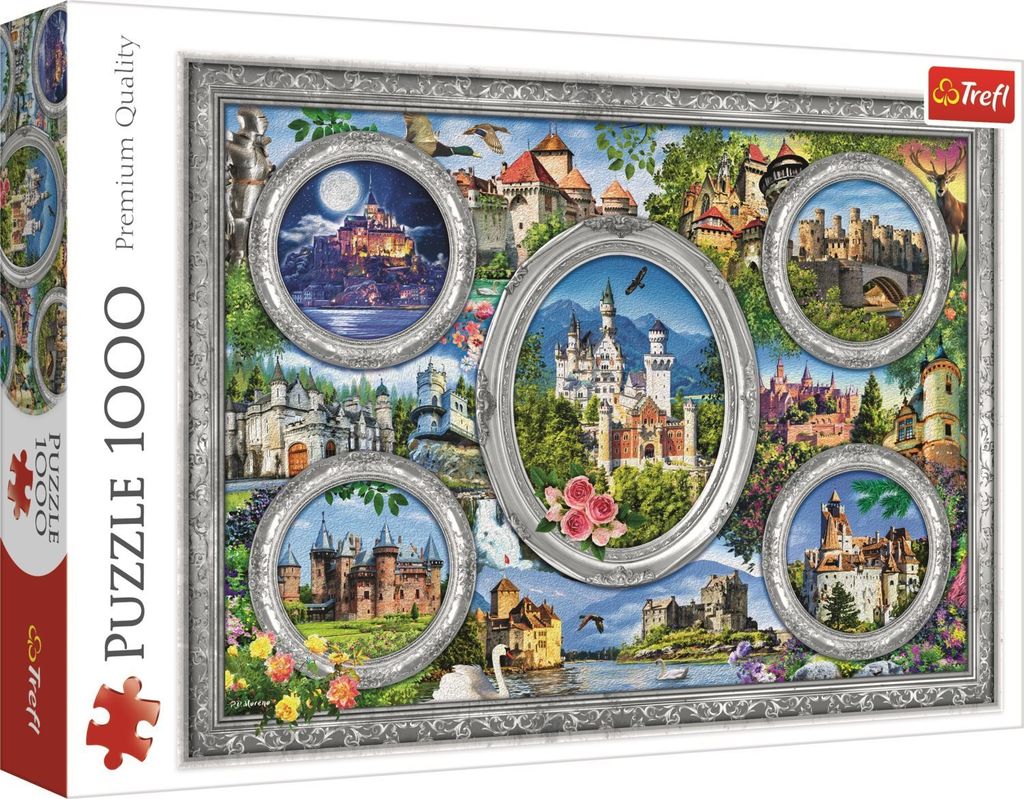 Premium Puzzle 1000 Teile - Schlösser der Welt Produktbild 
