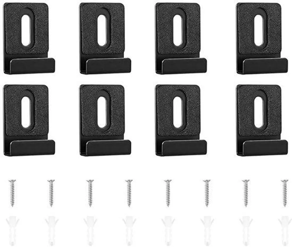 Support miroir sans percer le verre anti-rayures pour fixation murale
