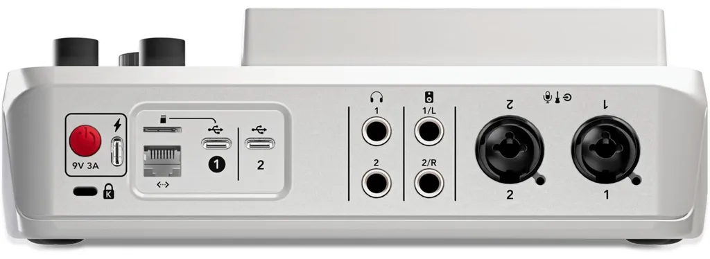 Table de Mixage Professionnelle Rode RØDECaster Duo pour Studio Compact