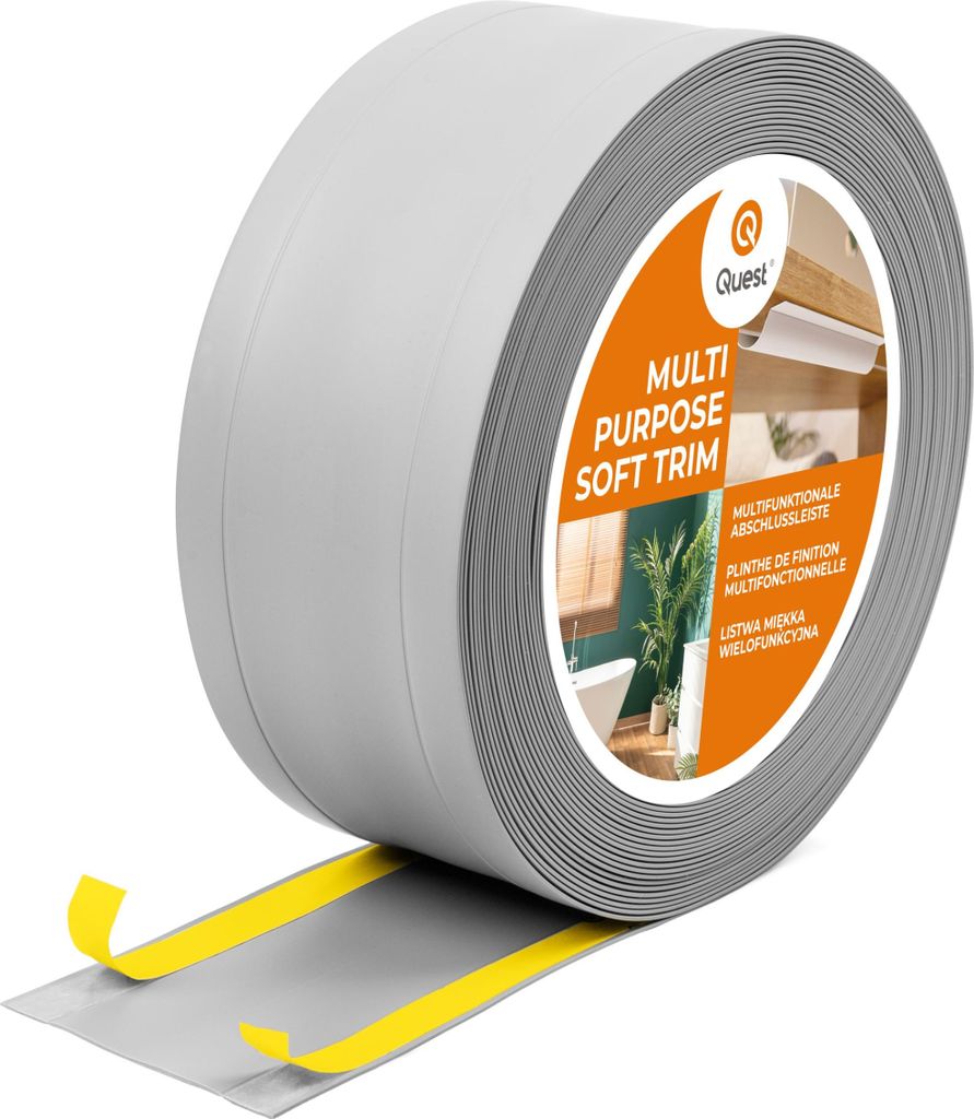 QUEST Listwa wykończeniowa W1 z PCV 6w1 1x95mm, 5m Zdjęcie produktu 