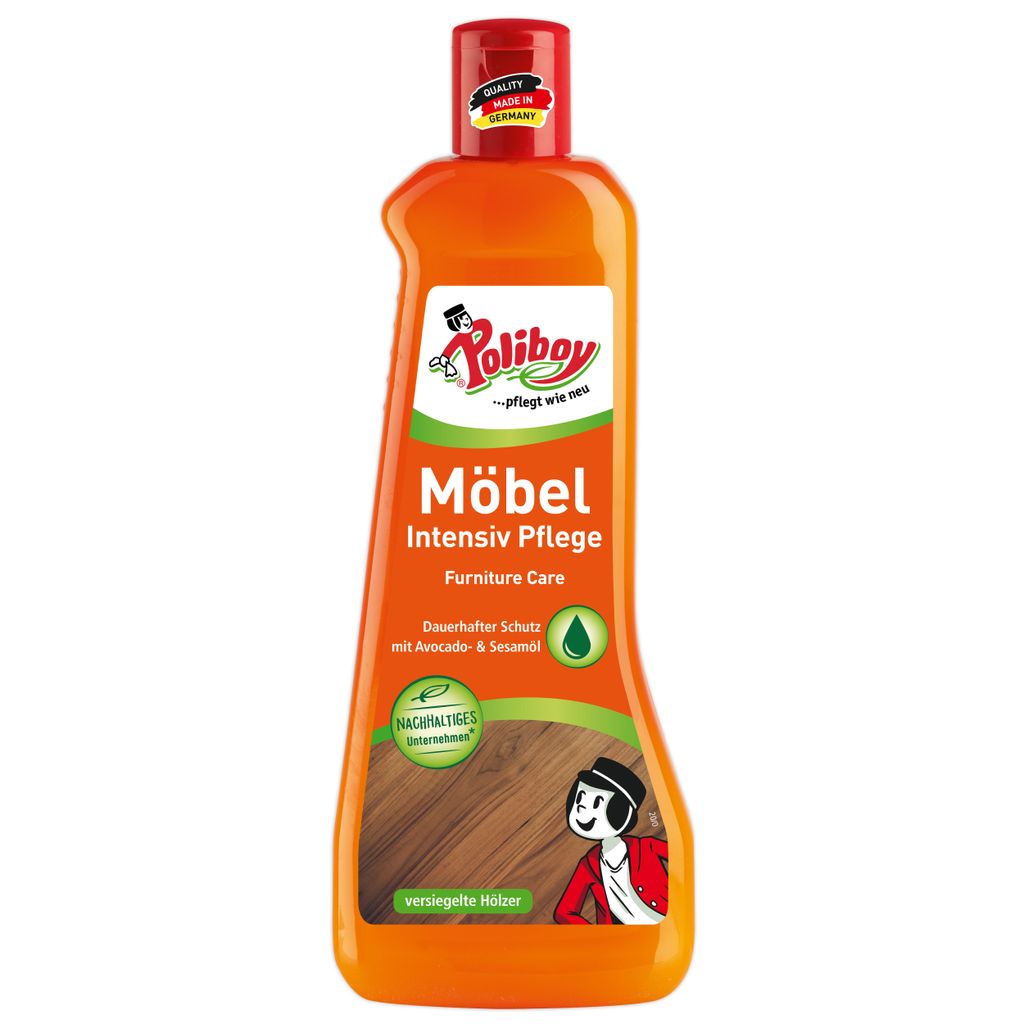 Poliboy Möbel Intensiv Pflege - Inhalt 500 ml, Reinigung & Pflege