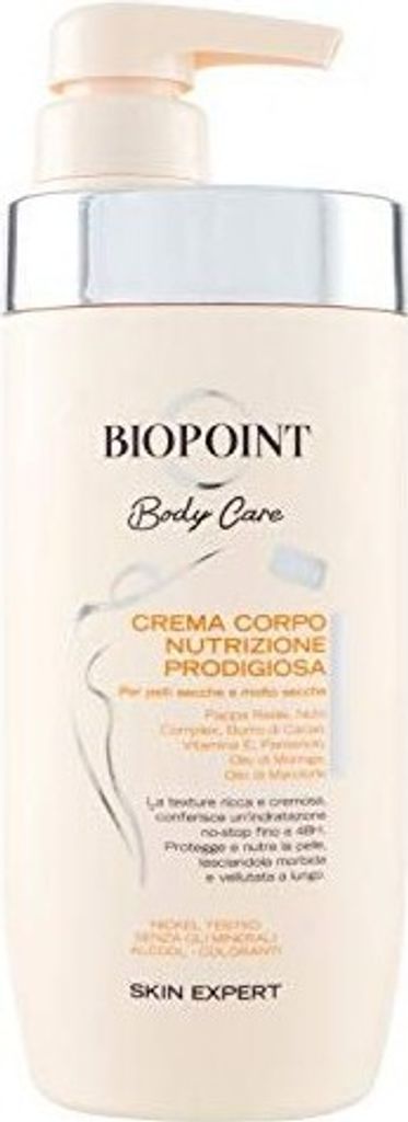 Biopoint Körpercreme Körperpflege Kosmetik Nutrizione Prodigiosa pflegend schützend für die Haut