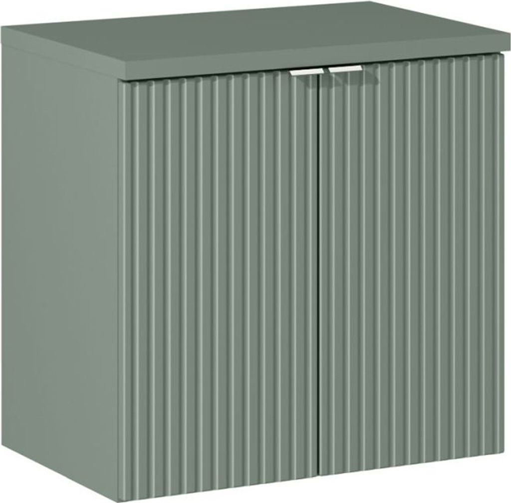 Waschtischunterschrank 60cm in grün NEWPORT-56-GREEN