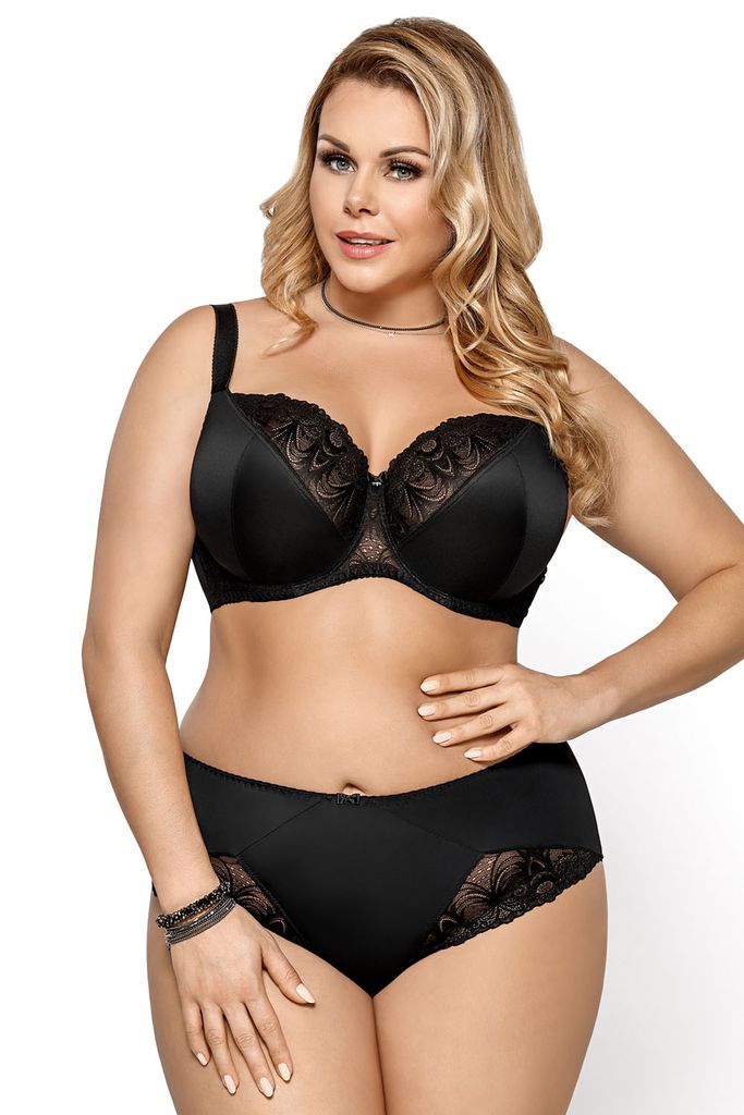 Gorsenia K425 Casablanca noir 100D Soutien-gorge souple