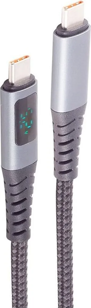 Câble USB-C 2m BS14-59035 : stoppez les charges lentes grâce à l'écran