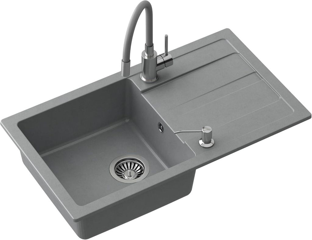 QUADRON Granitspüle READY-MAX GraniteQ Küchenspüle Produktbild 