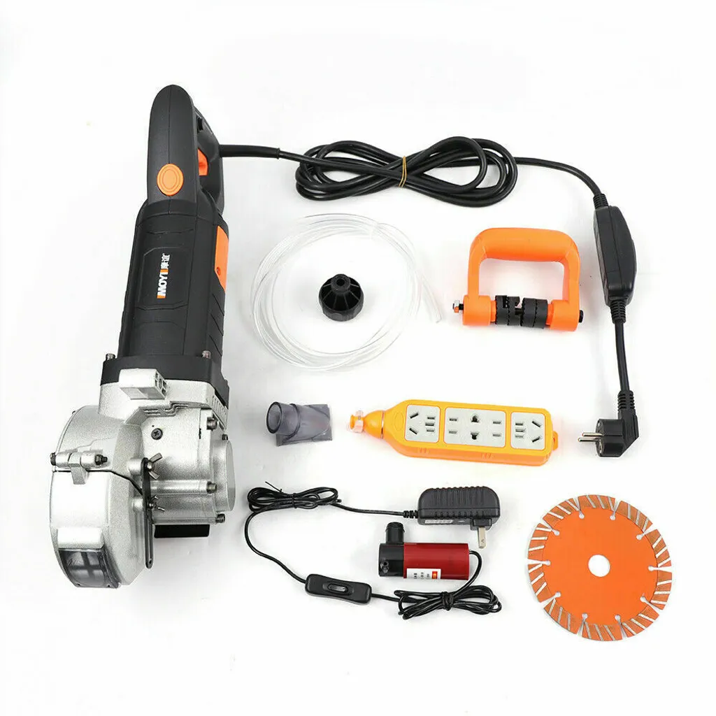 Fraiseuse murale électrique 4800W pour découpe de saignées de 42mm - 5