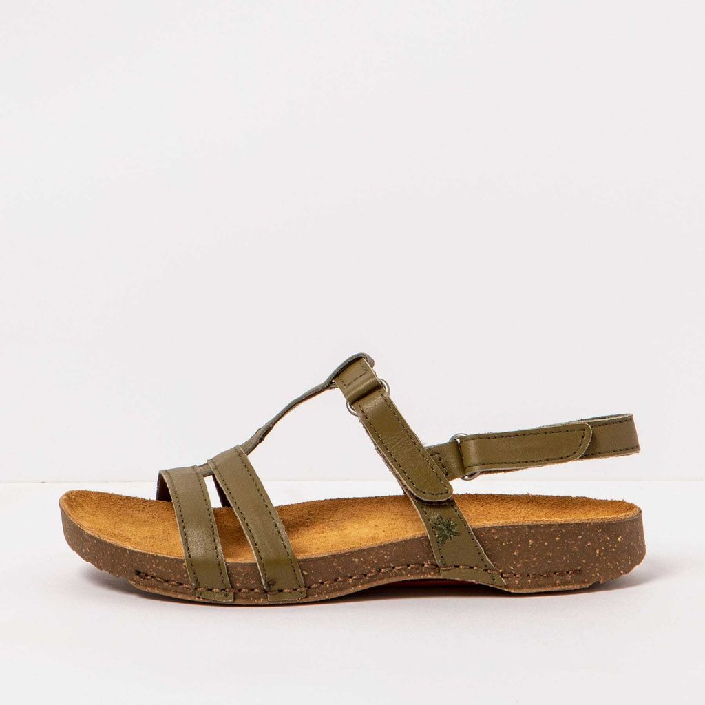 Art Sandalen Damen 0946 NAPPA BRONZE/ I BREATHE Farbe Grün