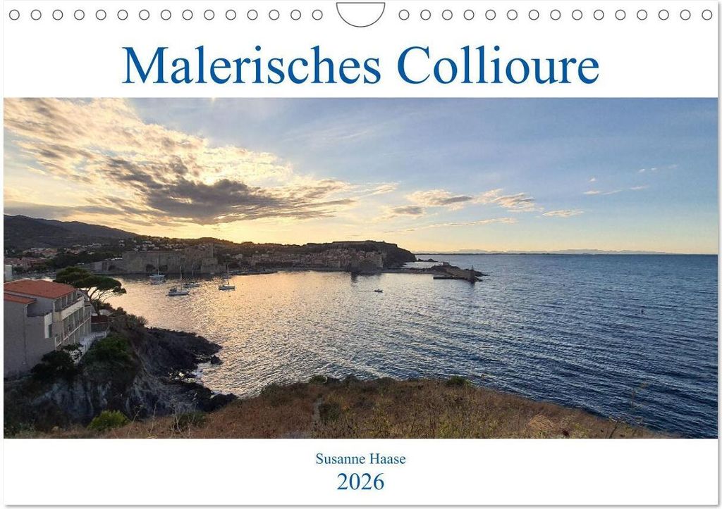 Malerisches Collioure in Südfrankreich (Wandkalender 2026 DIN A4 quer), CALVENDO Monatskalender