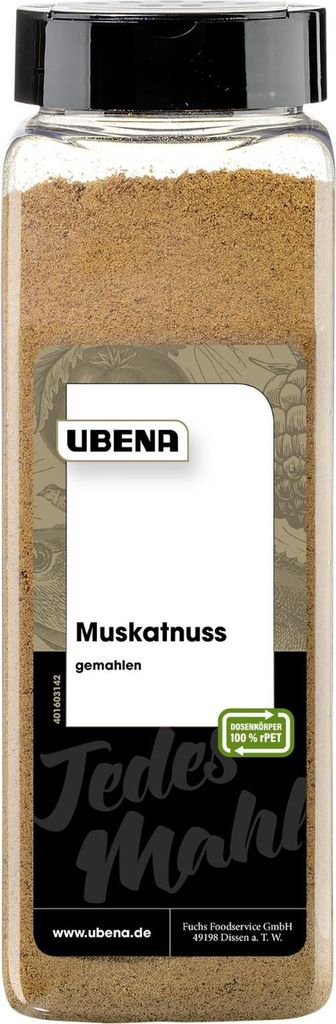 UBENA 712227009 UBENA Muskatnus gemahlen Gewürz, 500,0 g Zdjęcie produktu 