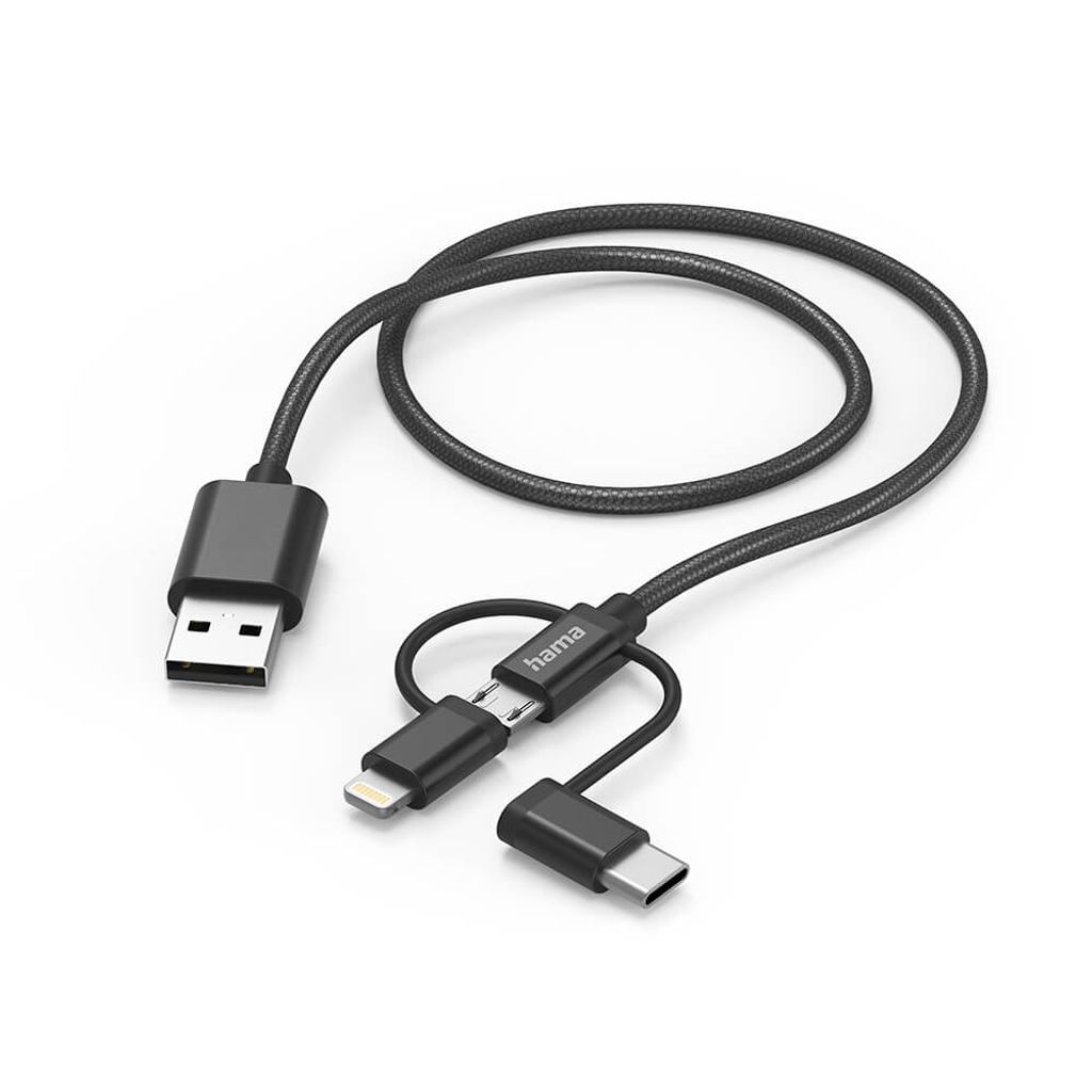 USB 2in1 Micro/Lightning Daten und Ladekabel 120 cm - B-Ware