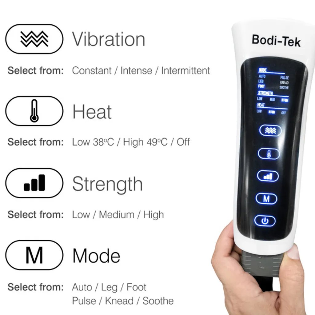 Récupération Jambes Fatiguées avec le Masseur à Compression Bodi-Tek - 6