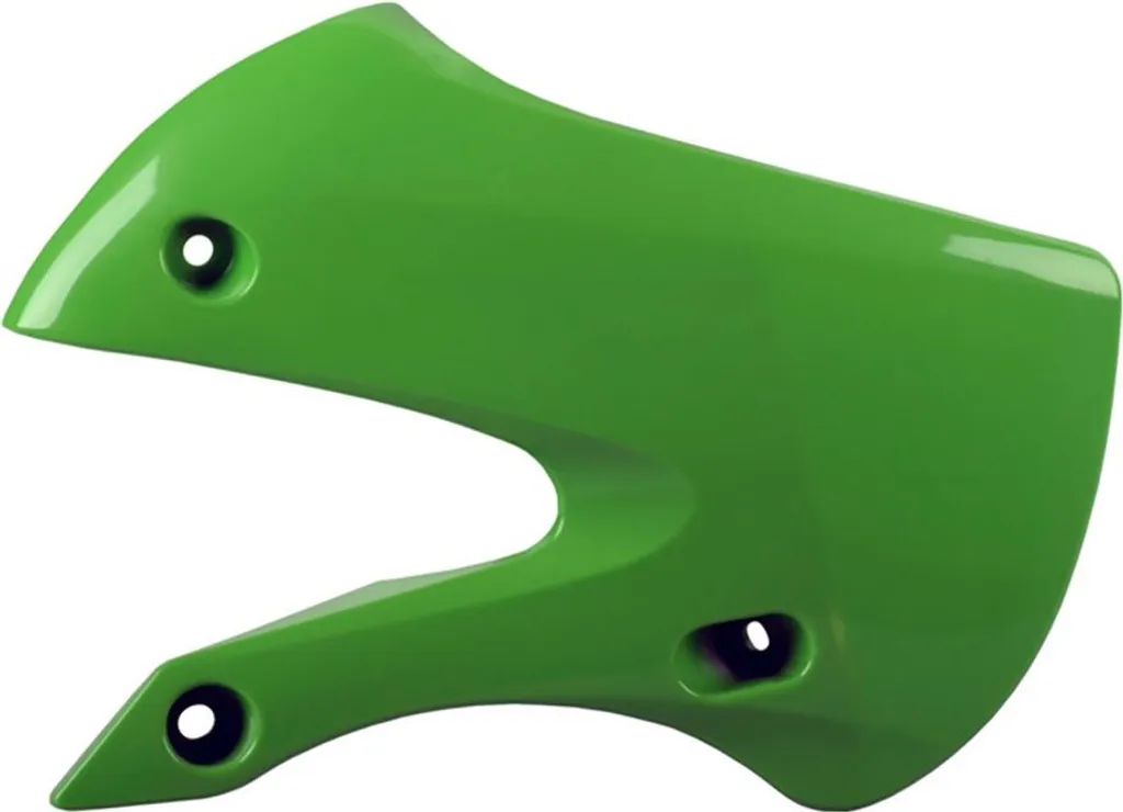 Ouïes de Radiateur Polisport Vert pour Kawasaki KX65 2000-2020 Neuf