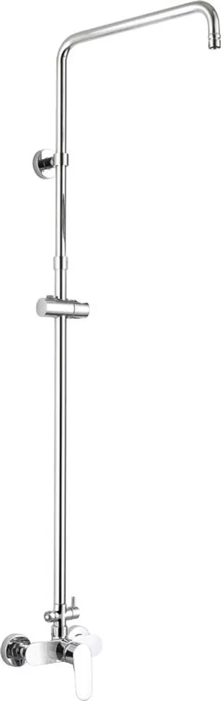 Mitigeur de Douche Mural avec Barre Chromée 150 mm Gamme Viana par Mereo Viana