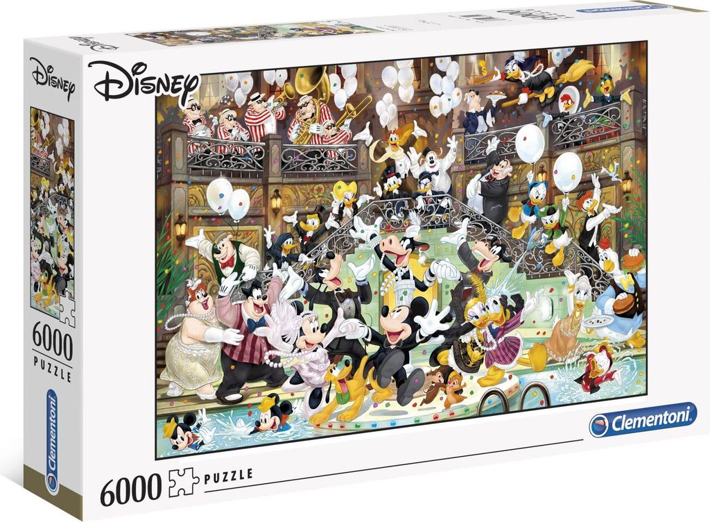 Clementoni - Puzzle Disney Gala 6000 elementów - Wysoka Image du produit 