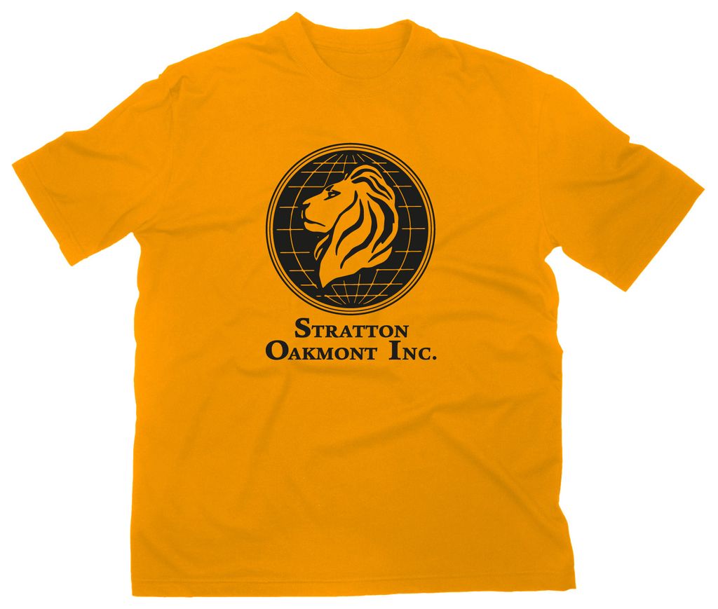 Styletex23 T-Shirt Stratton Oakmont Inc Logo, gelb, XXL