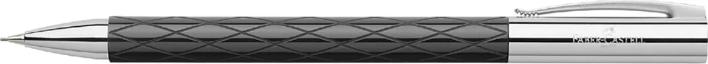 Portemine Faber-Castell Ambition Rhombus noir avec corps en résine