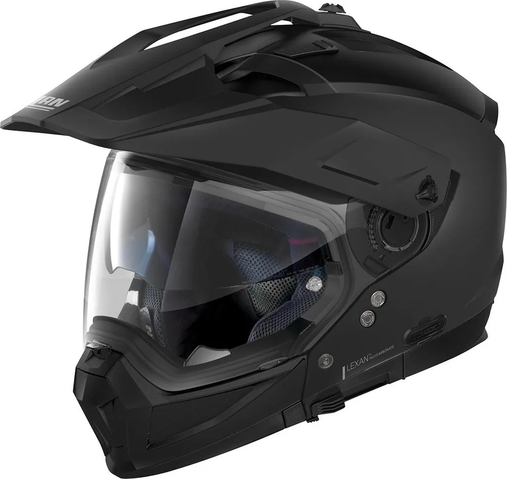 Casque Nolan N70-2 X Classic : Confort et Sécurité Totale en Noir Mat