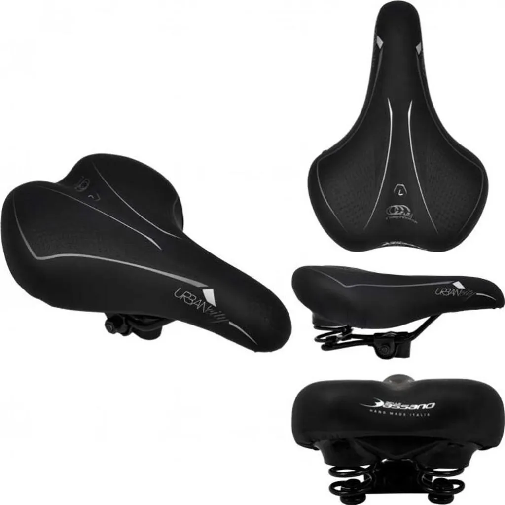 Selle de ville confortable pour femme avec suspensions à ressorts