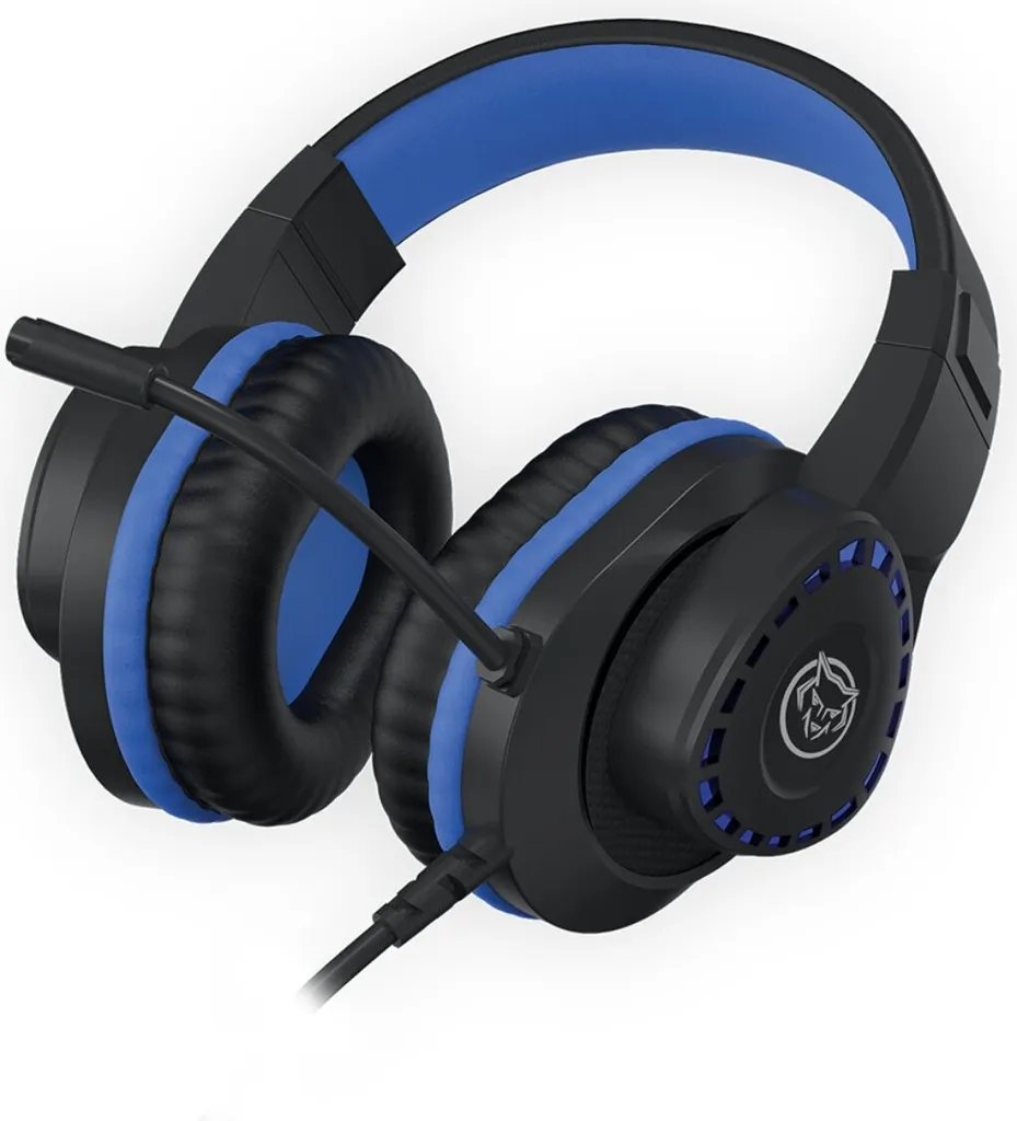 Cuffie Gaming Qware Tulsa Blu - Compatibili Xbox, PS5, Switch, PC