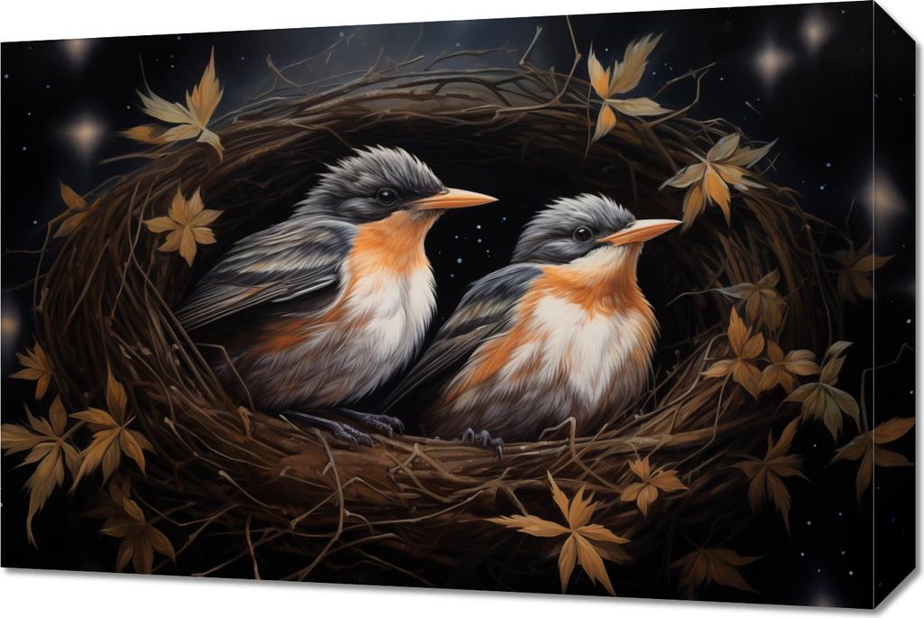 Bild 60x40cm Sternen Umarmung