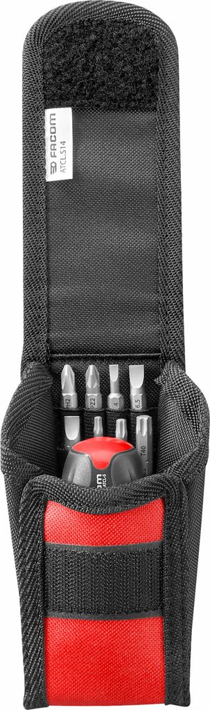 FACOM Protwist Kugelschraubendreher mit Ratsche - 7 Klingen im Etui - ATCL.S14PB