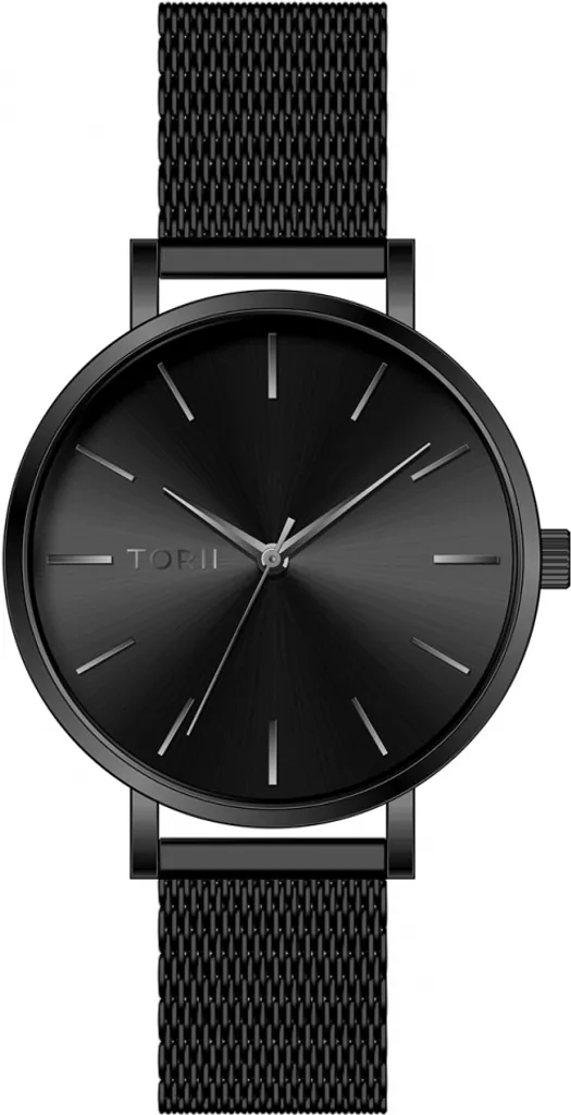 TORII B33BS.BB Orologio Donna Nero Classico | Stile Minimal e Chic