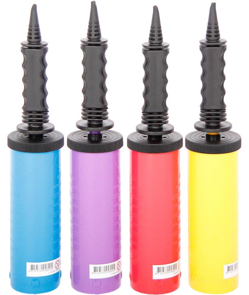 Multicolor Luftpumpe für Ballons 30cm Produktbild 