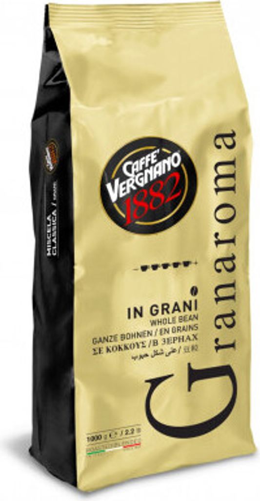 Káva zrnková Vergnano Granaroma 1 kg Obrázek produktu 